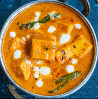 Shahi Paneer Makhani in creamy tomato gravy